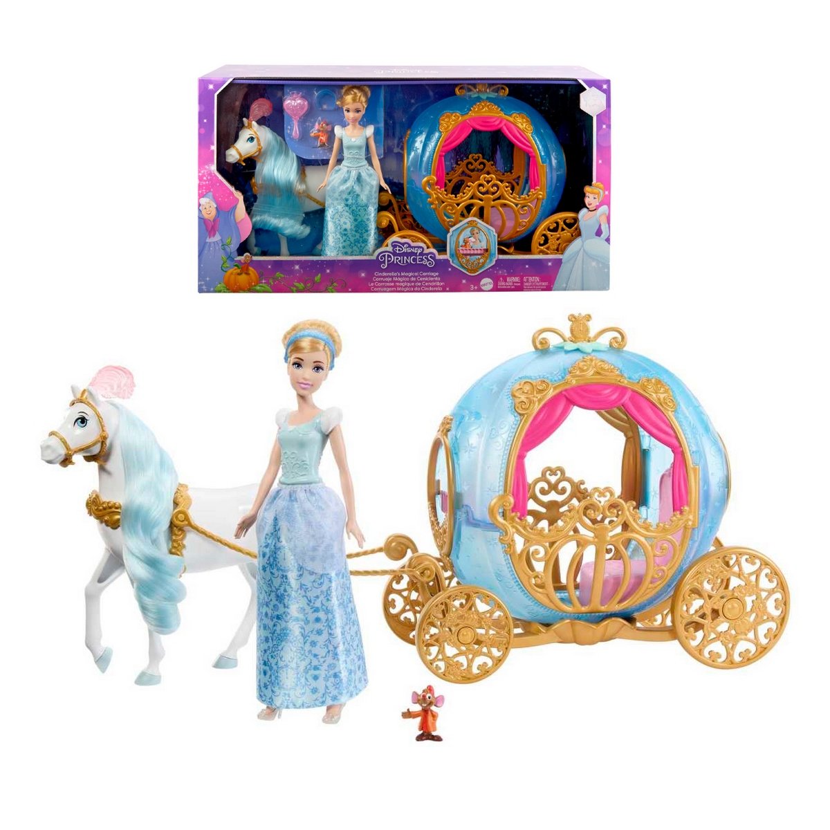 Disney Princesa Carruaje Mágico De Cenicienta